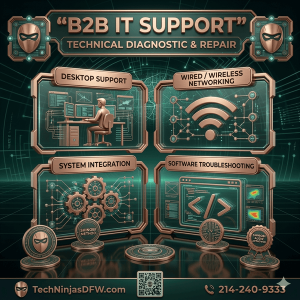 B2B IT Support - TechNinjasDFW