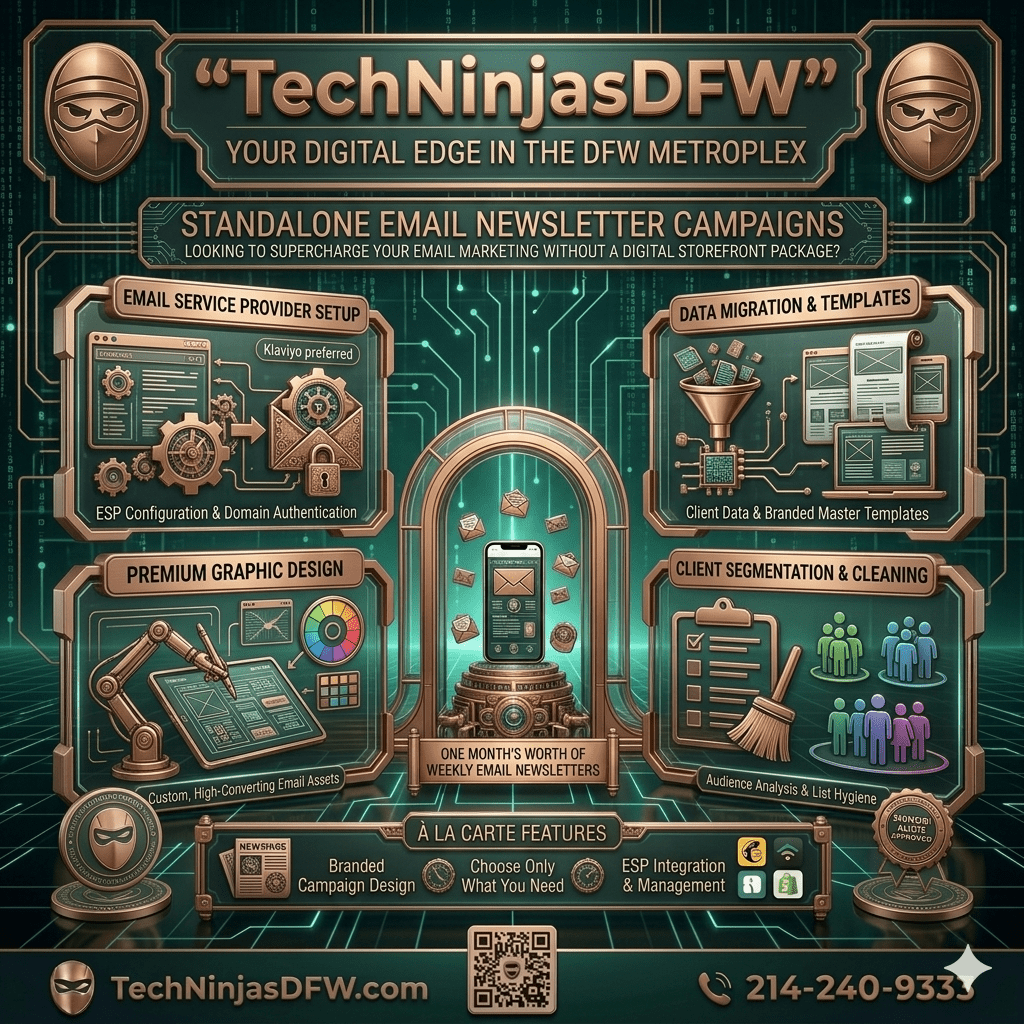 Email Newsletter Campaign - TechNinjasDFW